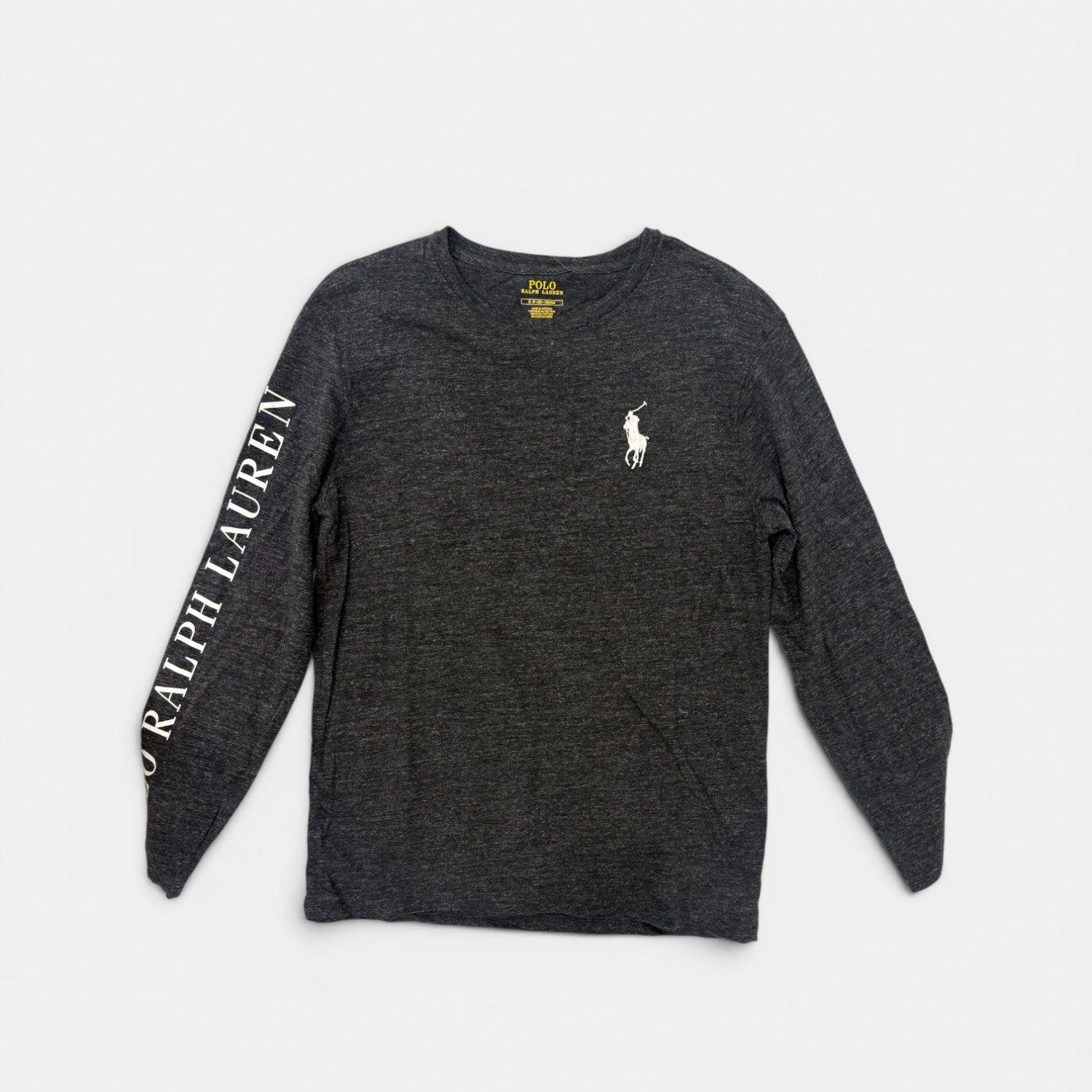 Polo Ralph Lauren Ανδρική Μακρυμάνικη Μπλούζα Γκρι